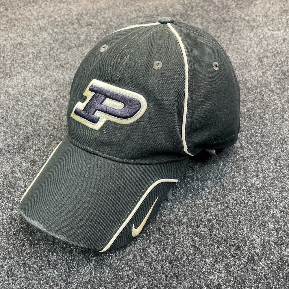 Nike Purdue Boilermakers NCAA Dri-FIT Adjustable Hat Men's OSFM Black